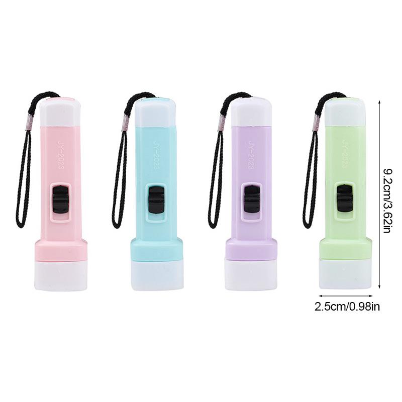 12Pcs LED Mini Flashlight Kids Birthday Party Favors Goodie Pinata Filler Toy Wedding Guests Gift Halloween Christmas Decoration