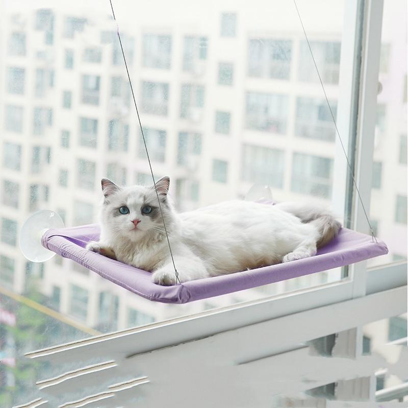 New pet cat hammock hanging cat bed bearing 20 kg comfortable sunny window seat kitten rock climbing frame pet supplies
