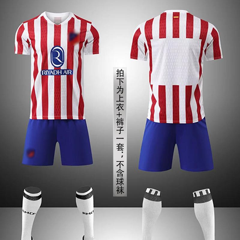 Sada fotbalových dresů s krátkým rukávem pro dospělé a děti, pánské a dámské dresy Brazílie, Argentiny, Německa, zápasové a tréninkové dresy, domácí a venkovní