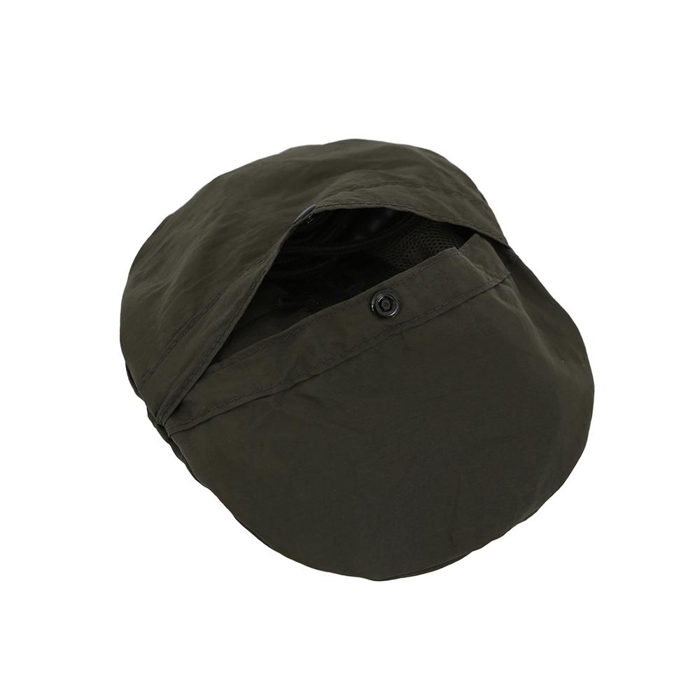 MOIF [25Ss] Pkb Vent Bucket Hat / Olive Brown
