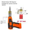 Multifunctional Bit Holder Ratchet Screwdriver With Ratchet And Dual Use Screwdriver Double Headed Mini Screwdriver Extendable
