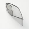 MUJI Nylon Mesh Case with A5 Gray 82263671 Pocket, Size,