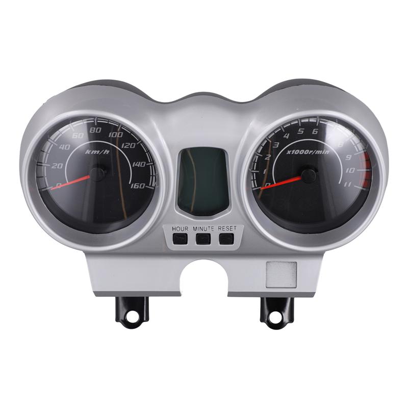 12V Motorcycle Speedometer LCD Dashboard Tachometer Tacho For Honda CBF250 CBX250 Twister 2001-2008