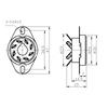 1Pcs Octal Valve Base GZC8-1-A GZC8-1-A-G  for EL34 KT88 6V6 6L6 6550 GZ34 5AR4 274B Audio Amplifier