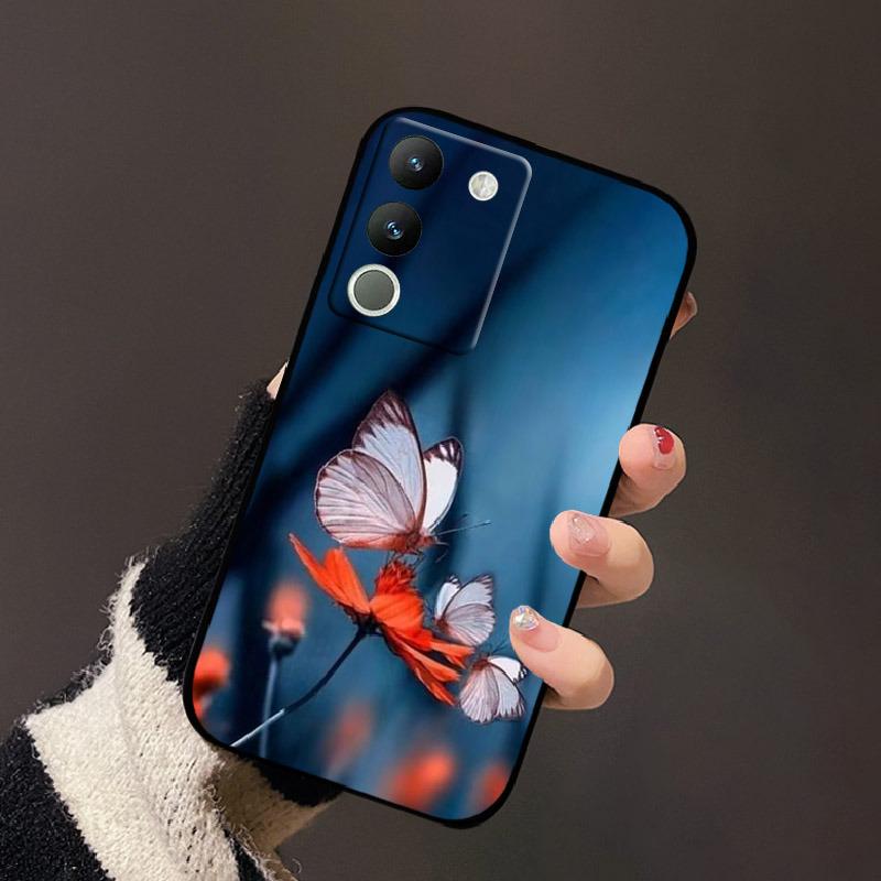 Fashion Oil Painting Case For VIVO V29E Y200 Phone Cover Silicone Soft TPU Cases For VIVO Y 200 5G VIVOV29E VIVOY200 Fundas Capa
