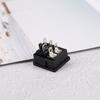 Power Cord Inlet Socket Receptacle With On-Off Red Light Rocker Switch 250V 10A