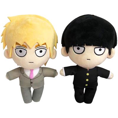 Mob 100 Anime Plush Toys Reigen Arataka Plushies Kageyama Shigeo Figure Soft Stuffed Plush Pillows Mob Toy Doll Child Xmas Gifts