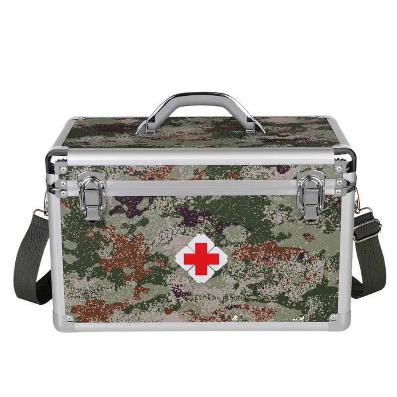 Bing Xiong Di Aluminum Alloy Camouflage Emergency First Aid Storage Box