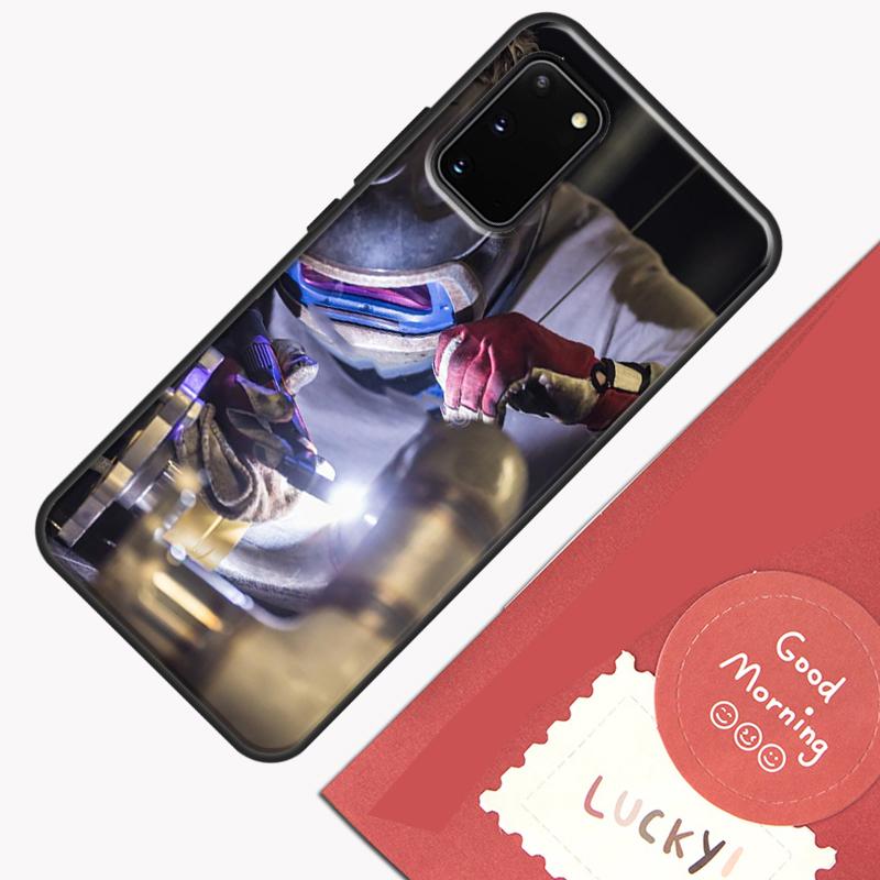 Welder Welding Hot Metal Worker Phone Case For Samsung Galaxy S24 S26 Ultra S20 S21 S22 S23 S25 Plus S10 S25 FE Cover Shell