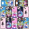 Phone Case for Samsung Galaxy S25 S23 S22 S24 Ultra FE A05 A06 A15 A16 A36 A37 A35 A33 A34 A52 A54 A55 A56 A57 A25 A26 A53 A17 Sailor Moon Girl Cover