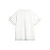 Li Ning Chinese Culture Series Letter Color Block Round Neck Pullover Sports Short Sleeve T-Shirt Women T-Shirt Off-White AHSU332-1