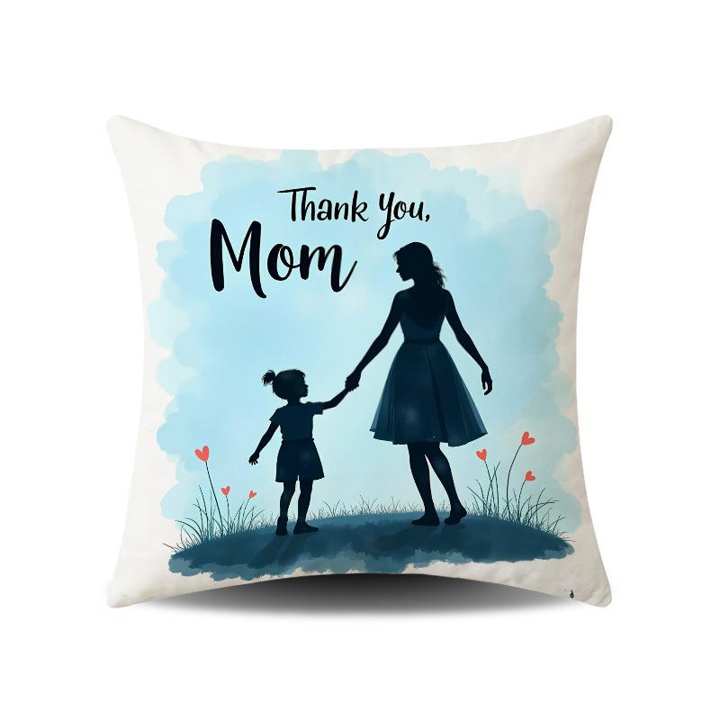 Mother's Day Series Festive Atmosphere Pillowcase Gift Home Sofa Living Room Decorative Pillowcase