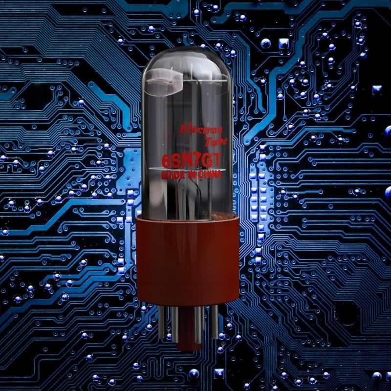 6SN7GT Vacuum Tube Superior Sound Amplification for 6N8P-J 6N8P-T CV181-Z Electronic Tubes