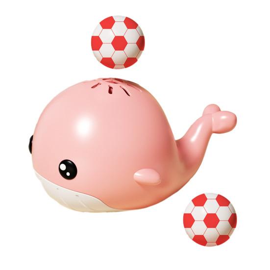 

Electric Floating Ball Whale Toy with 2 Balls USB Rechargeable Babies Educational Whale Blowing Suspension Ball Interactive Toy Toddlers Boys Girls