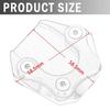Motorcycle Kickstand Extension Plate Foot Side Stand Enlarge Pad for Rebel CMX300 CMX500 17-21 Enlarger Plate Foot Pad