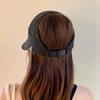 Summer Sun Hats for women Adjustable Large Brim Breathable Ponytail Empty Top Casual Beach Hat for Outdoor Sports Hiking Travel