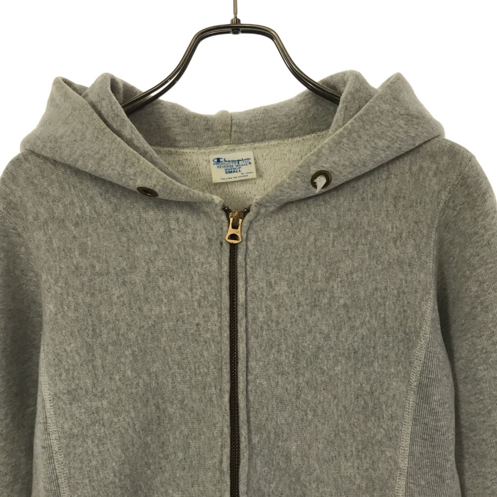 Champion Mono Blue Replica Long sleeve Reverse Weave Sweatshirt Zip hoodie Men's Used