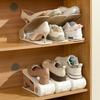 New Adjustable Height Shoe Stacker Double Layer Durable Space-Saving Shoe Rack Shoe Shelf for Closet Shoes Storage