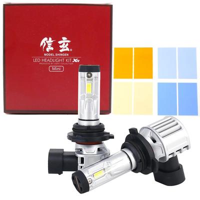 LED Scheinwerfer Nebelscheinwerfer Shingen XR Mini HB4 9006 Integriert 3000K 4300K 6500K 8000K 10000K 12V All-in-One