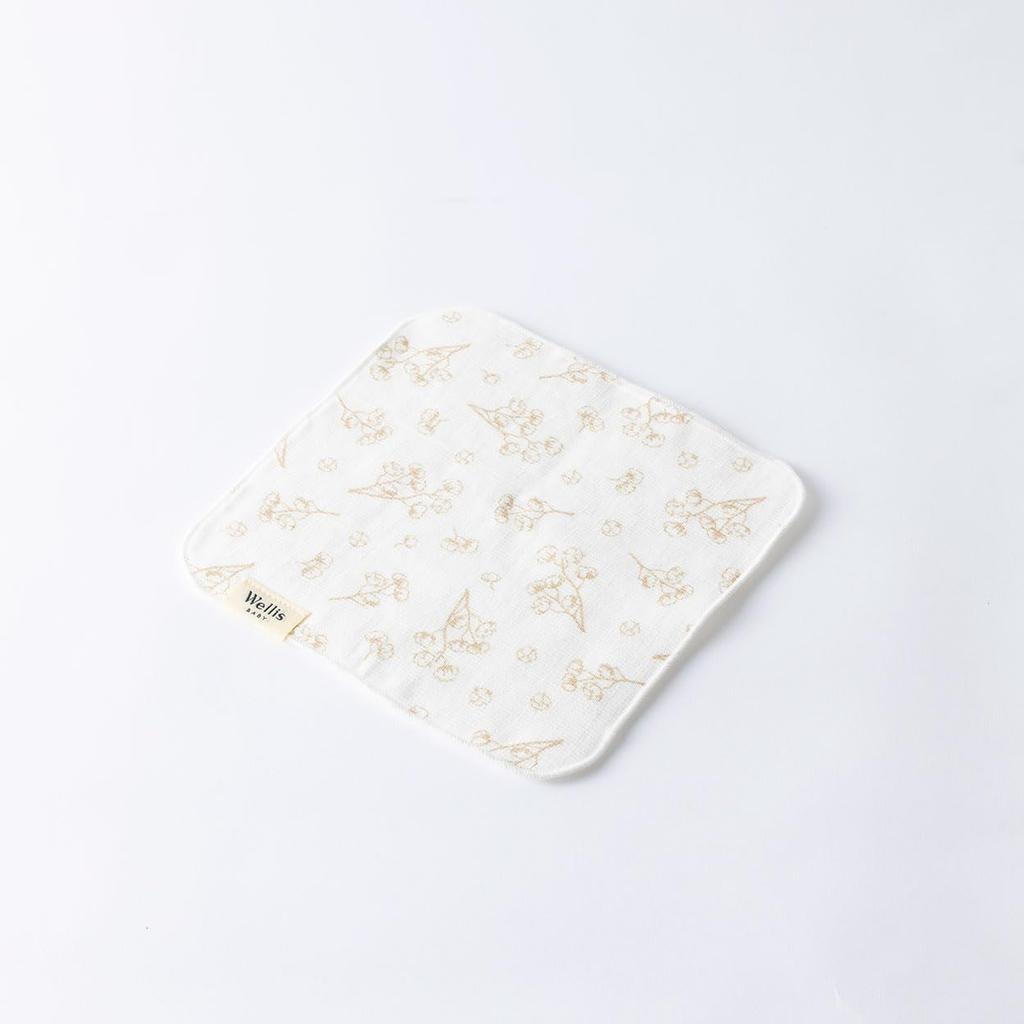 Wellis BABY Young Child Box Cotton Flower Large Mommy Towel Cotton (Swaddle, Bib, Flower)