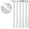 Curtain With Hooks Shower Curtain Set 12 Sturdy Hooks Included Easy To Clean Material Moisture Resistant Moisture