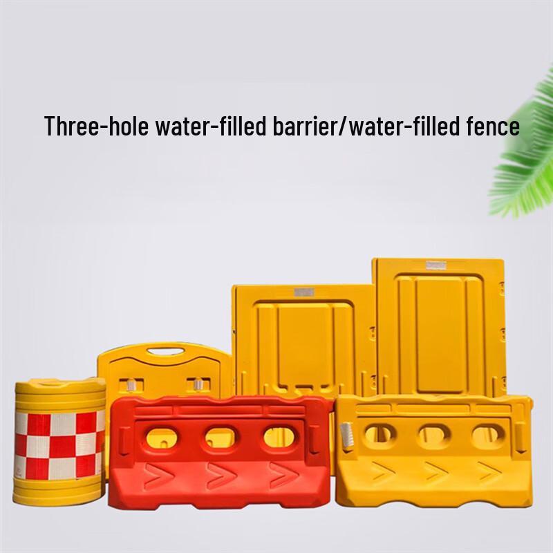 Water-Filled Plastic Traffic Barrier
