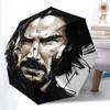 Keanu, automatic folding umbrella, portable and foldable design, 8 ribs, a Christmas or birthday gift.