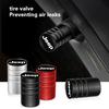 4 Pack 3D Metal Car Tire Wheel Valve Cap Air Valve Cover for Jeep JPB Renegade Wrangler jk Compass Grand Cherokee Gladiator AJQ1