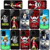 Phone Case for iPhone 17 15 16 Plus Redmi Note 14 12 11 13 Pro Max Huawei P30 P20 Lite OPPO A60 A40 A80 A18 A16 Red Hair Luffy One Piece Shanks Cover