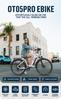 ONESPORT OT05 Pro Electric Bike 250W Motor 36V 22.5Ah Battery 700*50C Tires 25km/h Max Speed 140km Max Range Torque Sensor