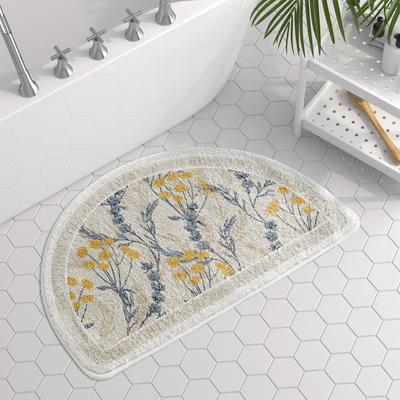 Dekorativer flauschiger Teppich für Wohnzimmer, Schlafzimmerbereich, Bettvorleger, Teppiche, saugfähige Badezimmertürmatte, Eingangsfußmatte