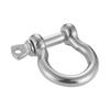 Grillo ad Arco a D in Acciaio Inossidabile Grillo a Ferro di Cavallo Bracciale Collana Grillo a U Chiusura per Gioielli