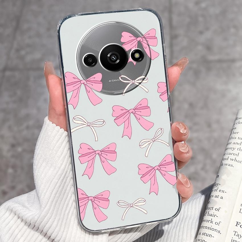 

Для Redmi A3 Pro A4 A5 A1 A2 4A 4X 5A 6A 7A 8A 9A Turbo 4 Смішний Мультяшний Кіт Чохол для Телефону Прозорий Силіконовий Ударостійкий Захисний Чохол Для Redmi Capa Redmi A3