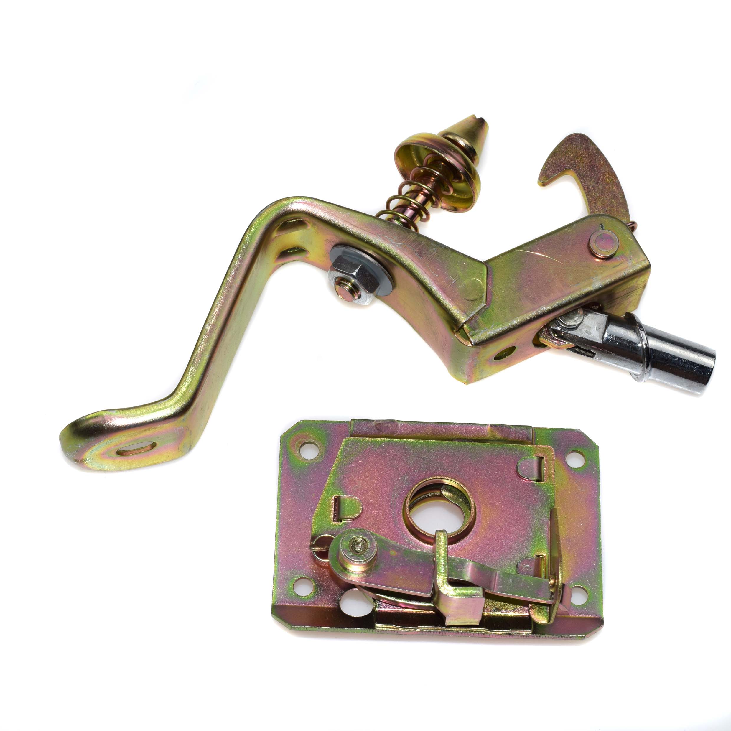 

Upper & Lower Hood Lock Latch Carrier & Fuel Gas Cap For VW Super Beetle & Beetle 1971 1972 1973 1974 1975 1976 1977 1978 1979 only door lock
