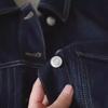 Retro Contrast Color Denim Jacket for Women - Slim, Short, Lightweight Workwear for Spring and Autumn