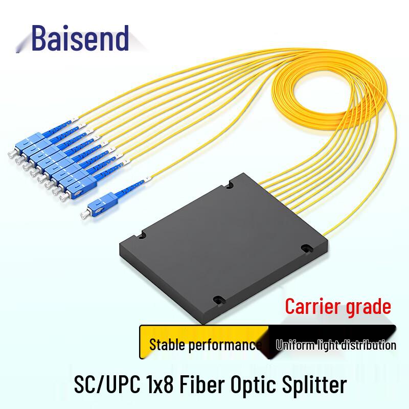 Boson Telecom-Grade Optical Fiber Splitter
