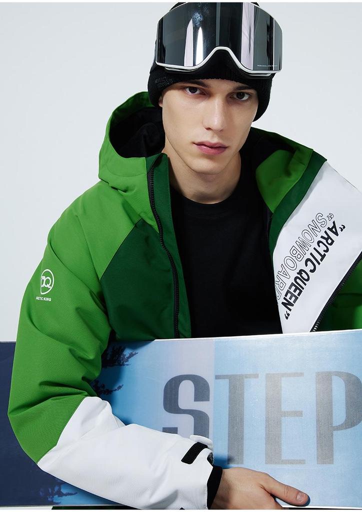 Unisex Winter Ski Suit: Windproof, Water-Repellent Jacket and Pants for Outdoor Snowboarding and Skiing.