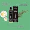 3pcs Rosemary Shampoo For Hair Thickness - Volumizing Strengthening Formula With Hydrolyzed Keratin, Reduces Breakage For Fuller Hair less
