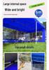 Transparent Tent Side Panel: Windproof & Waterproof Outdoor Canopy Enclosure with Thick Fabric and Durable Edging