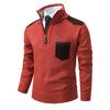 Autumn and Winter Tops Men's Stand-up Collar Thickened Sweater Knitted Sweater Pullover Plus Size Knitted Top Men's