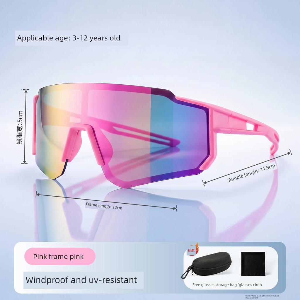 Children's Goggles, Sunglasses, Cycling Outdoor Sports, Wind and Sand Protection, Uv Protection Sunglasses, Mountaineering Glasses