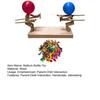 1 Set Battle Toy Handmade Wooden Fencing Puppets Balloon Fight Party Game Parent-Child Interaction Balloon Robot Battle Toy