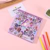 Průhledné Samolepky Dárková Krabička 100 Listů Roztomilé Kreslené Anime Samolepky DIY Scrapbooking Samolepky Vysoce Kvalitní Papír z Číny