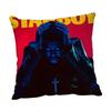 1 Stück The Weeknd Starboy Kissenbezug, Polyester 2D Doppelseitiger Druck, Rapper Sänger Merch Kissenhülle, Dekokissen