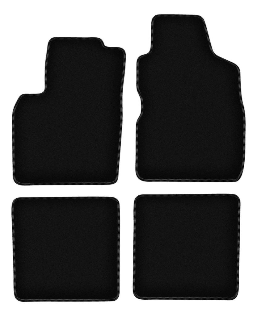 Basic Velour Floor Mats For Fiat Panda Ii Hatchback (2002-2010)