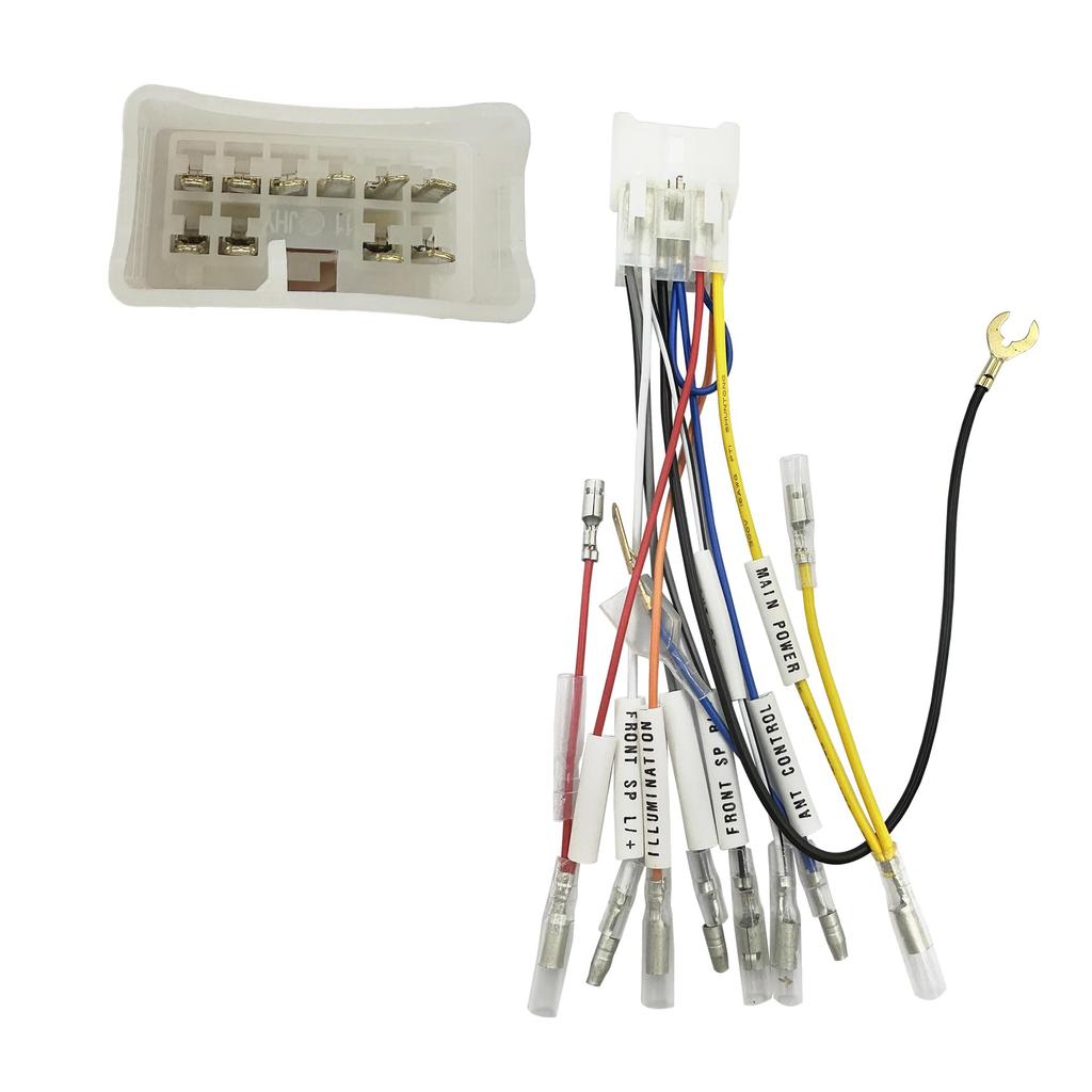 Car Audio Navigation Installation Kit Harness Connector Toyota 2DIN Wide Deck [Product]