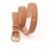 Casual Business Waist Belt Luxury Design Waistband Trendy Suede Leather Belt  For Women
