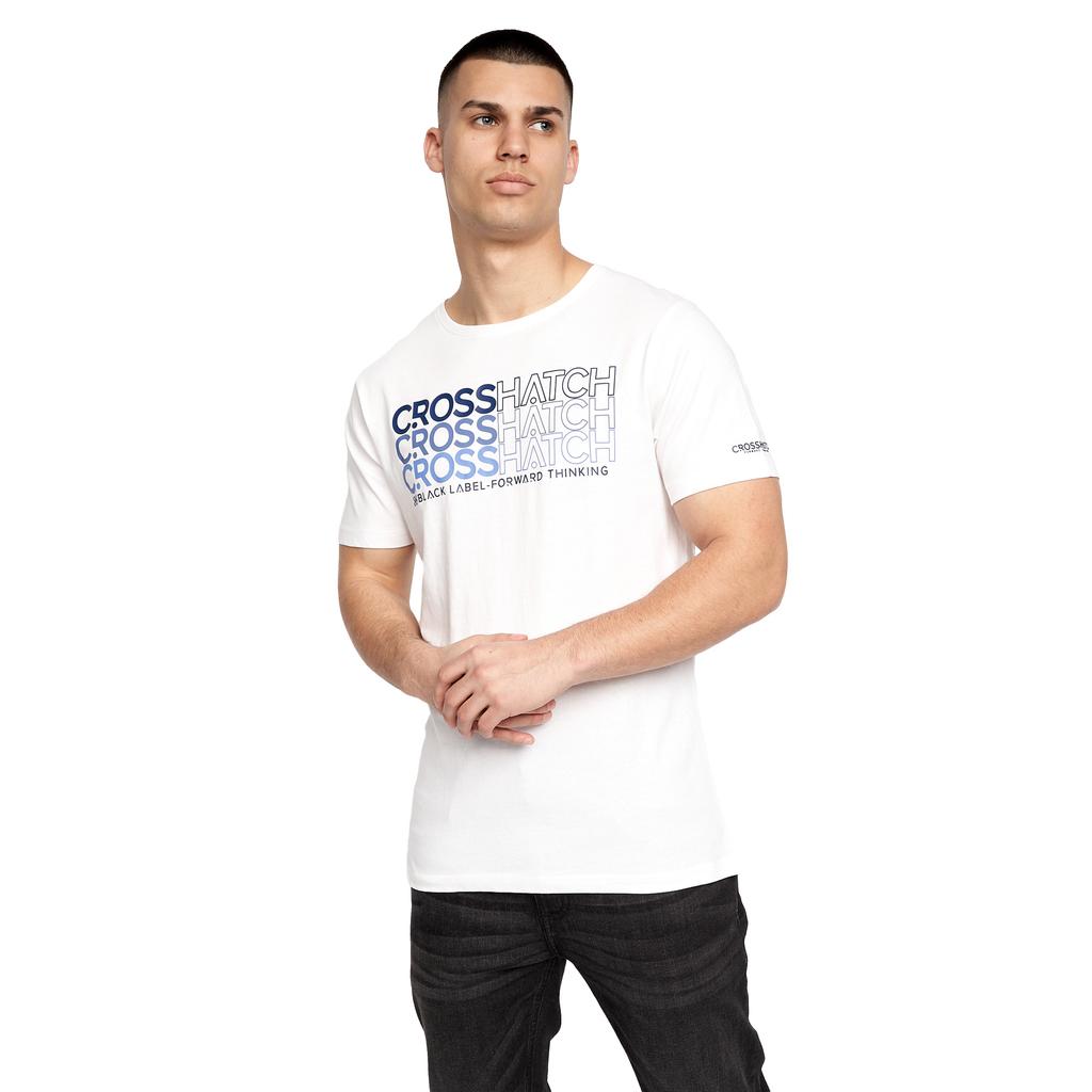 Crosshatch Mens Arnio T-Shirt (Pack of 2)