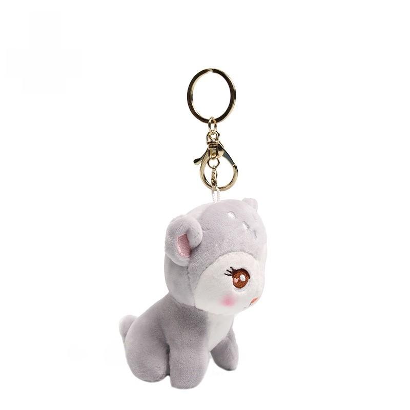 Small Dream Deer Plush Keychain With Cartoon Animal Design For Bag Decoration