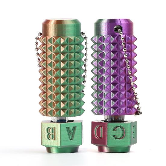 Little Ouchies Pain Fidget Toy Pain Stim Fidget Sensory Toy for Adults Teens 3D Printed Spiky Grippie Keychain for Stress Anxiety Relief